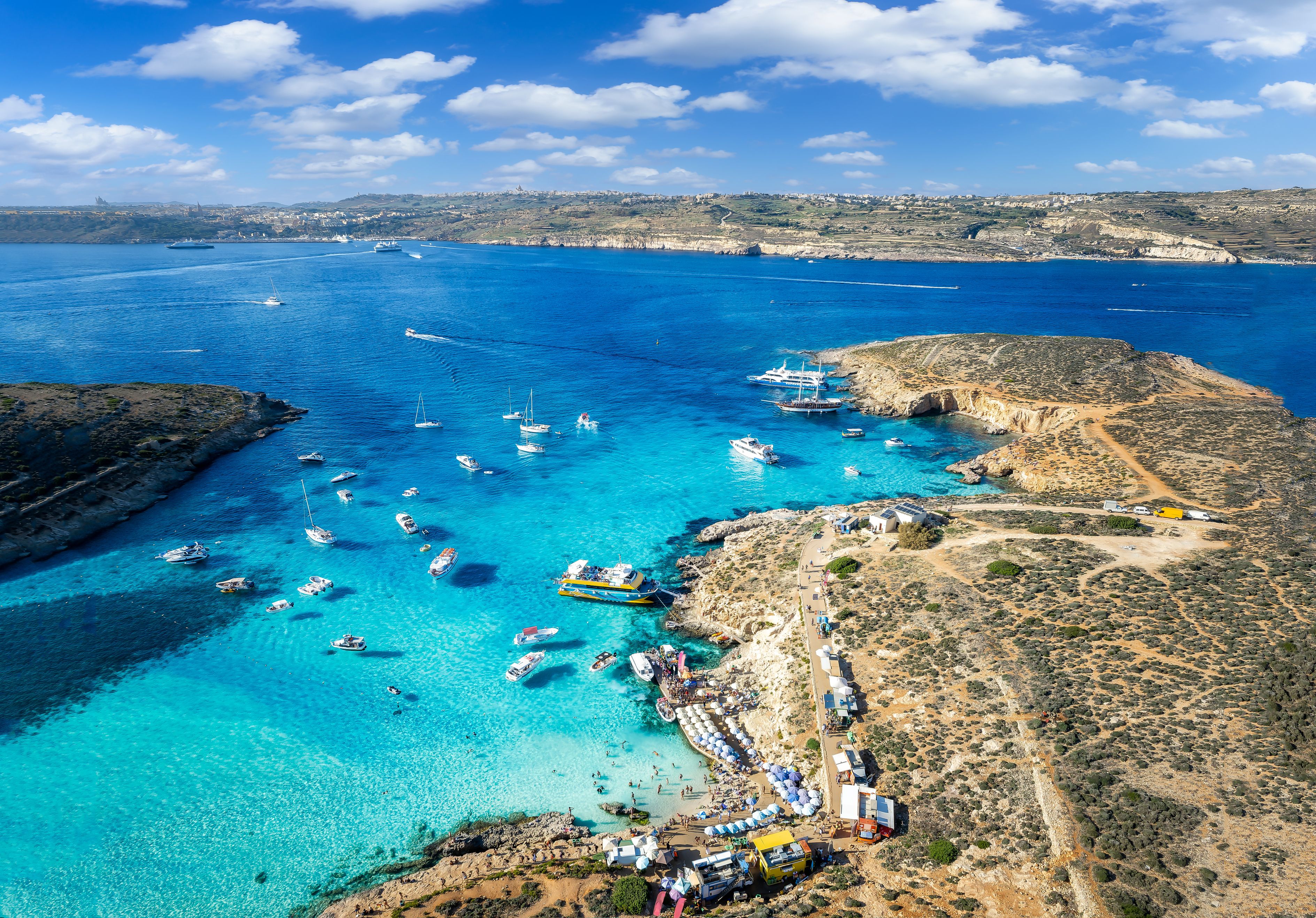 Blue Lagoon on Comino, Malta